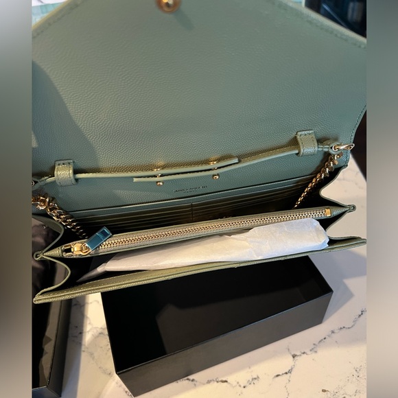 YSL Envelope WOC in Sage Green - Like New - Picture 6 of 7